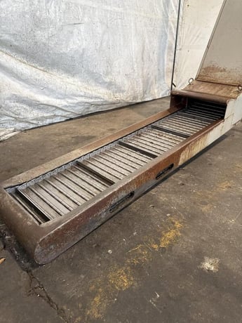 12" wide x 48" long Hennig #KM0-0320-00, chip conveyor - Image 4