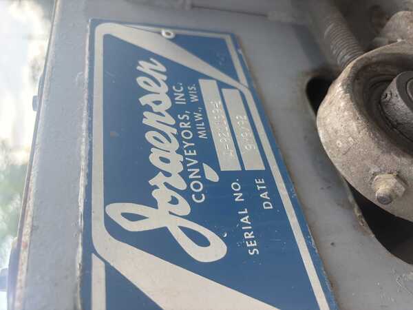 16" x 372" Jorgensen, chip conveyor, 54" dump height - Image 6