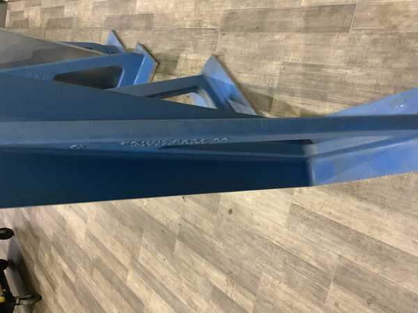 10-1/4" x 48" x 21-1/2" Aluminum angle plates, pair - Image 6