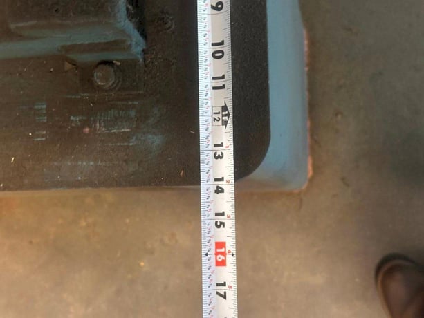 20 gauge x 2' Pexto & Wilcox #383-D, Manual Slip Roll, 24", 2" diameter roll - Image 9