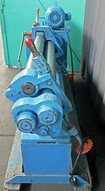 4' x 3/16" Bertsch, Initial Pinch Power Bending Roll, 5" diameter x 50" L roll, 5 HP, 220/440 V. - Image 10