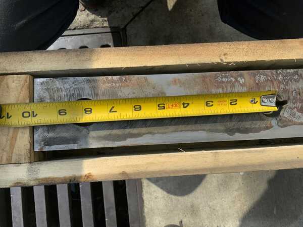 Accurshear #62510, 10' x 1/4" shear knives, 1 set - Image 3