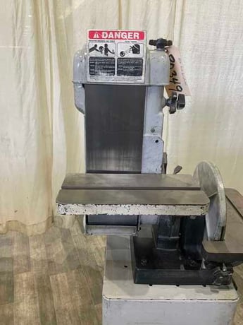 6" Delta #52-613, combination belt/disc sander, 12" disc diameter, 1-1/2 HP - Image 7