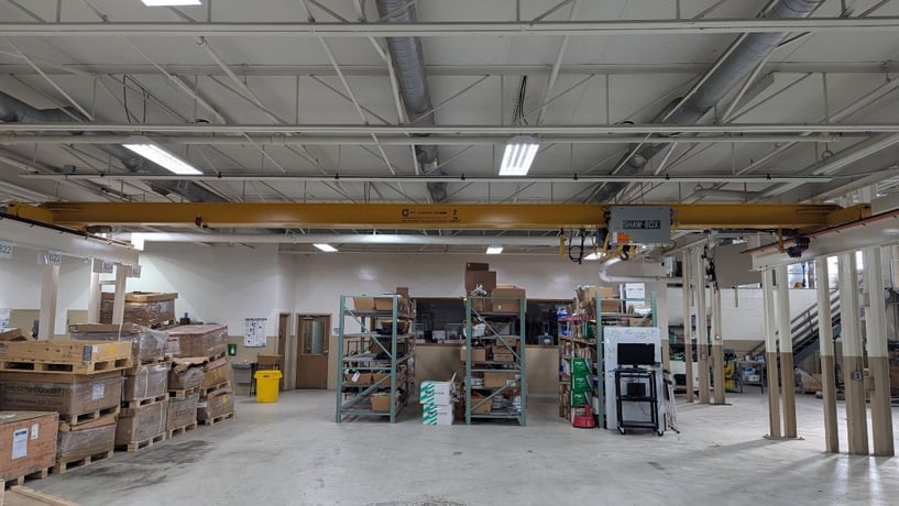 2 Ton, Shaw-Box, 37' 1" Span, 22' Lift, Class D, Pendant, VFD Bridge, 2015 [#2629] - Image 1