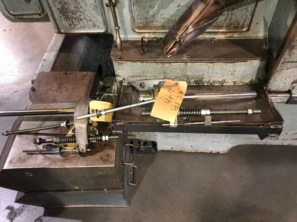 Acme #RA-6, 1-1/4", stock reel & stand, universal chip conveyor, serial #71092-C, 1974 - Image 6