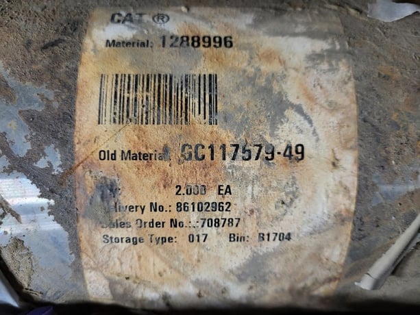 Caterpillar #1288996, Heavy Equipment Pin - Image 2