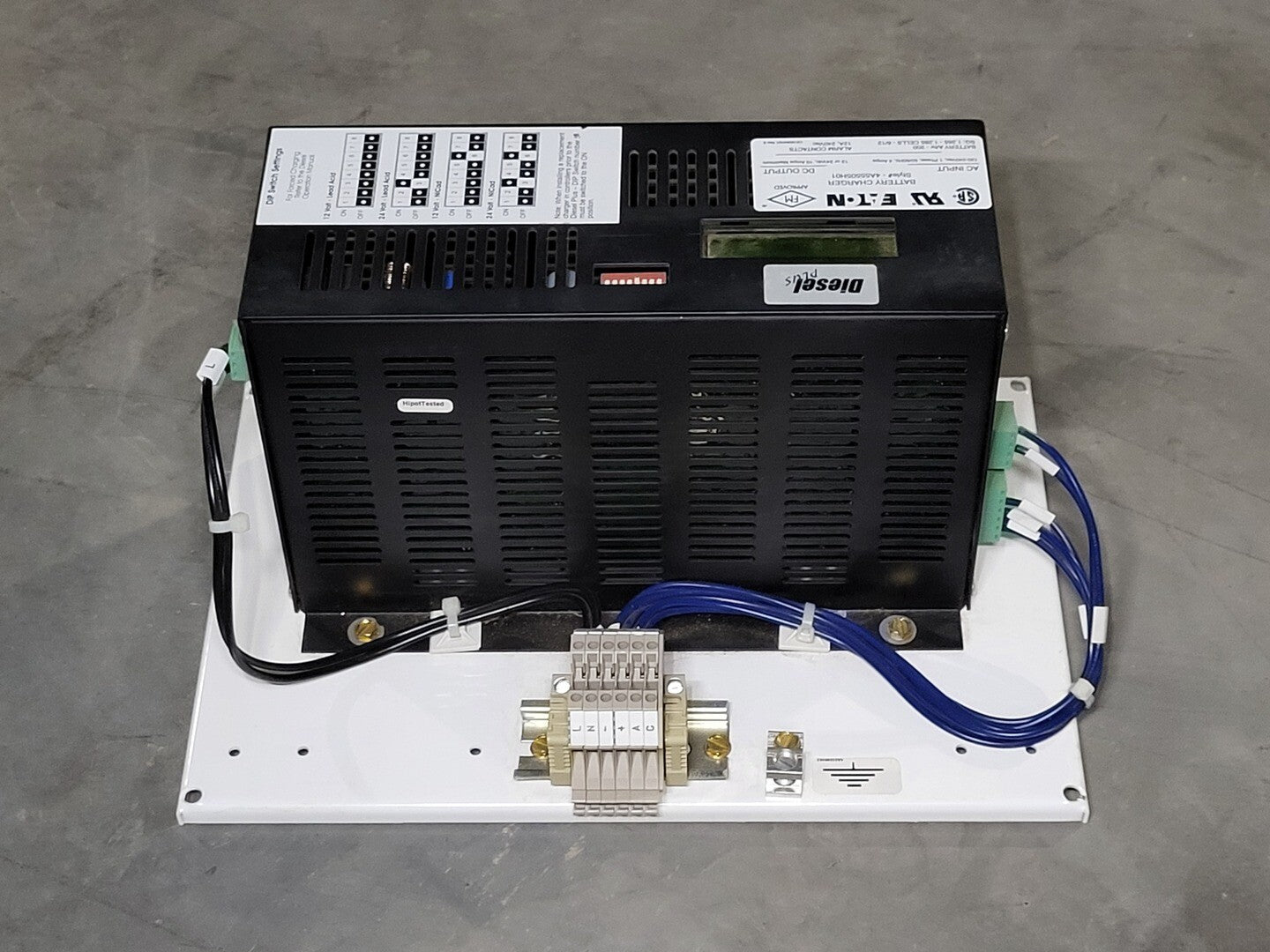 Eaton #4A55505H01, Battery Charger, 12 Amp., 240 Volts, single-phase - Image 1