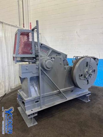 2" Canton #11A, alligator shear, 12" x 5" x 1-1/4" knives, air clutch, foot trip, 10 HP, 45 SPM - Image 1