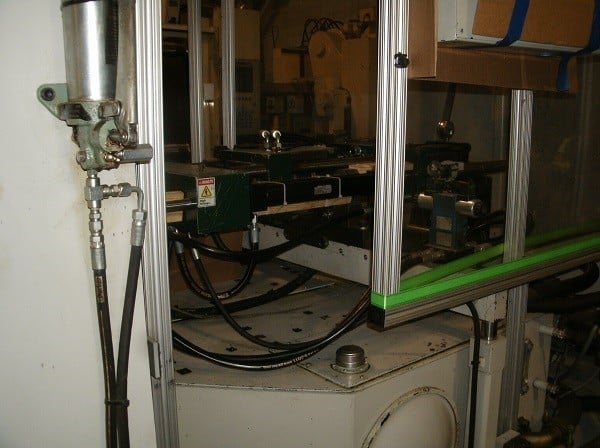 130 Ton, 9.93 oz., Autojectors #WDTHC130-4 Special, Vertical Rotary Injection Mold Machine, 2000 - Image 3