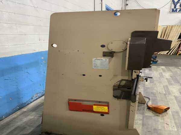20 Ton, Edwards, Clausing #20T50, hydrualic brake, 4' overall, 4" stroke, 12" Shut Height, manual back gauge - Image 6