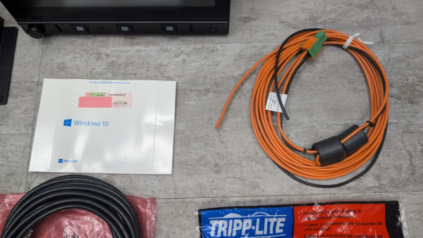 BMS Data911 M8 In-Vehicle Computer System, Touchscreen Monitor, Keyboard, new - Image 4
