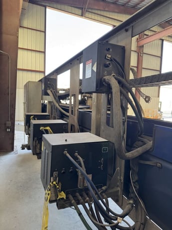 Messer #MPC2016, 3 head CNC plasma cutter, 18' x 110', Hypertherm HPR260XD power source, 2012 - Image 4