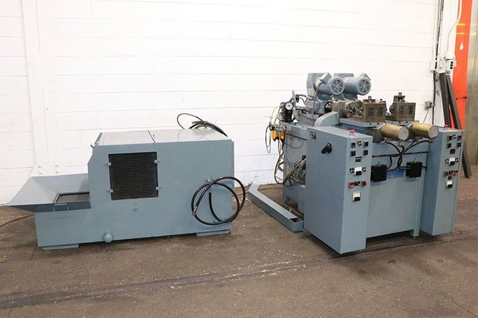1" x 15" Eldorado #M75, dual spindle gun type drill, 1976 - Image 1