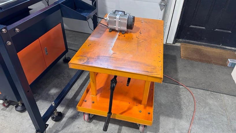 Associated Pacific Lazer #4024, CO2 CNC Laser Engraver, 80 watt, 40" x 24" Table, 110 V., Air Assist Pump - Image 6