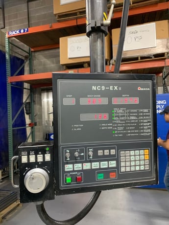 35 Ton, Amada #RG-35, Hydraulic Press Brake, 47.3" Table L, 49.3" max bending L, 40.2" distance between - Image 5