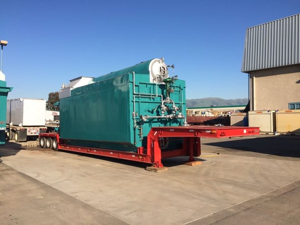 75000 PPH Nebraska, 350 psi, gas, low NOx, 2.5 ppm NOx option, used w/warranty - Image 1