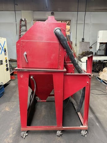 42" x 24" x 23" Ace Automation #2, sandbalst cabinet blast cleaning - Image 4