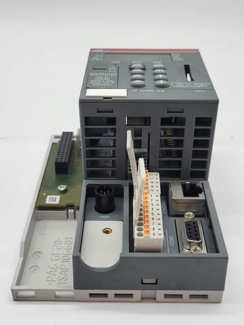 ABB #PM590-ETH-D5, Central Processing Unit, 1SAP150000R0271, 2MB, 24V., 10Wire - Image 4