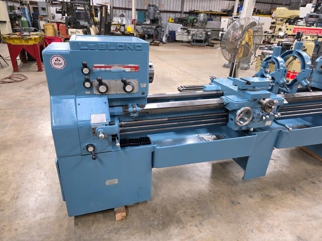 19" x 80" Leblond #6E-REGAL, engine lathe, 12.25" swing over cross slide, 80" centers, 1.8" bore, 2x Steady - Image 1