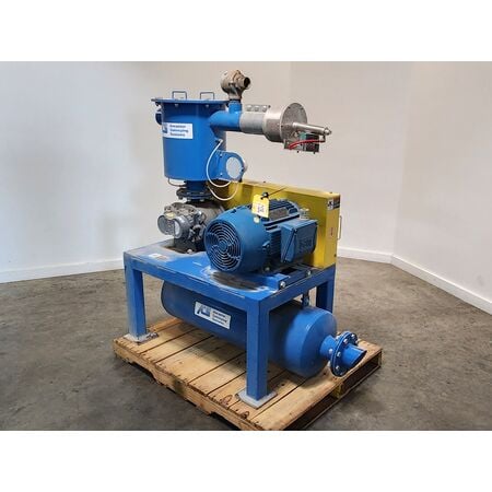 390 cfm, Howden Roots #47-URAI, rotary lobe positive displacement vacuum blower, 15 HP - Image 3