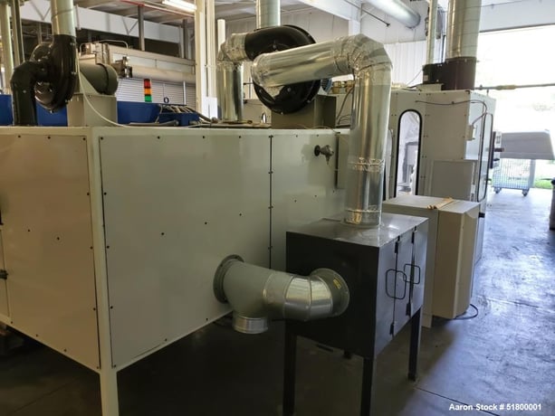 Turbo Spray Systems, dual zone robotic liquid applicatio, 80' chain-on-edge conveyor, Staubli RX60 w/Valpaint - Image 5