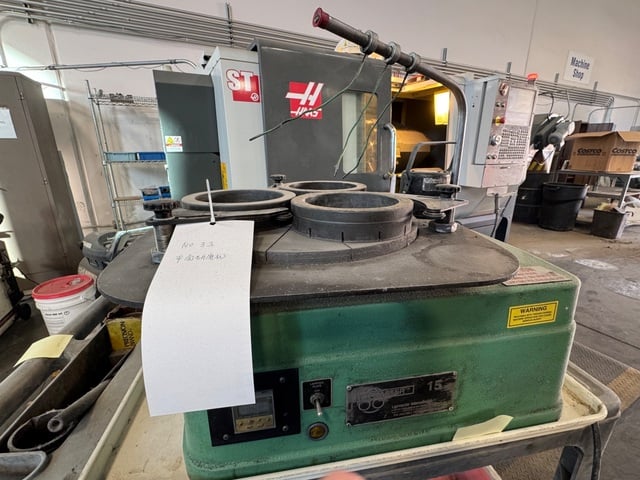 15" Lapmaster #15, Lapping Machine, 60 RPM, 0.5 HP, 110 V. - Image 5