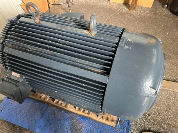 250 HP 1780 RPM Westinghouse, Frame 449T, TEFC, Rebuilt Spare, 2300 Volts - Image 4