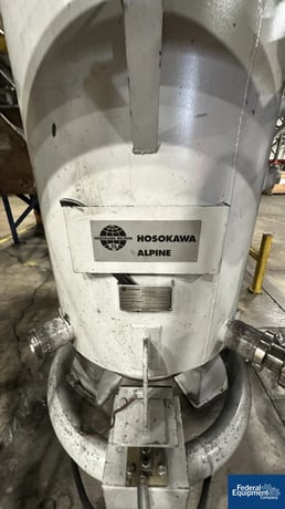 Hosokawa Alpine #630-AFG, Fluidised Bed Opposed Jet Mill, classifier, on frame, 2002 - Image 8