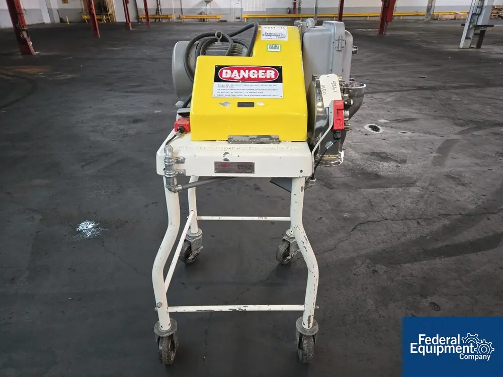 Homoloid Fitzpatrick #JT, Fitzmill, Stainless Steel, 5 HP, 460 V., gravity feed - Image 1