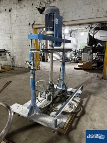Ystral #N7-4TDS, Mixer, Stainless Steel, 15 HP, 230/460 V., explosion proof motor, on adjustable stand, w/ - Image 5
