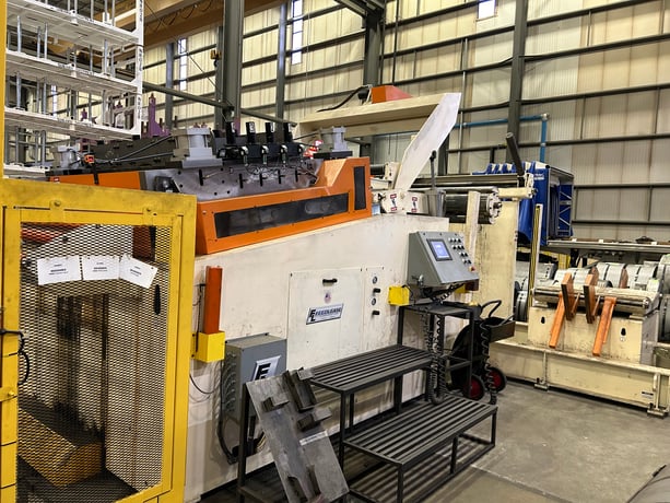 40000 lb, Feed-Lease reel coil line, 66" wide, 9-roll straightener - Image 5