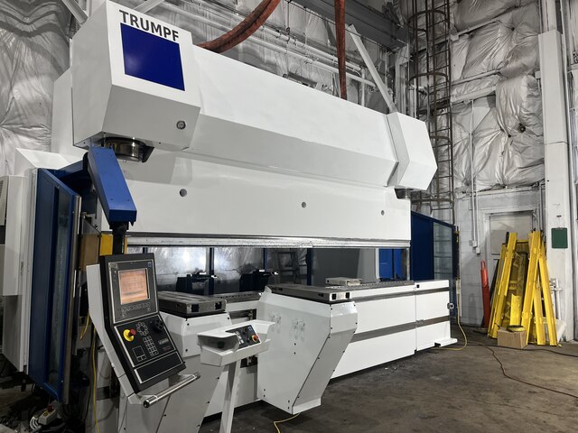 352 Ton, Trumpf #Trumabend-V320, CNC hydraulic press brake, 14' overall, 145" between housing, 2006 - Image 5