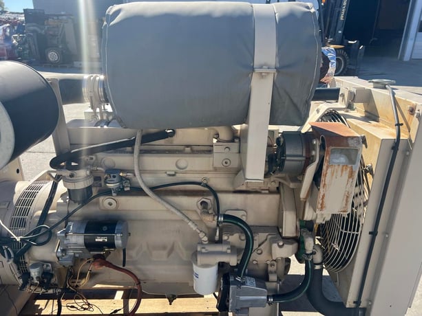 105 KW Kato light #6068TF150, diesel generator, 6.8 liter John Deere engine, open skid, 120/240 Volts, 788 - Image 10