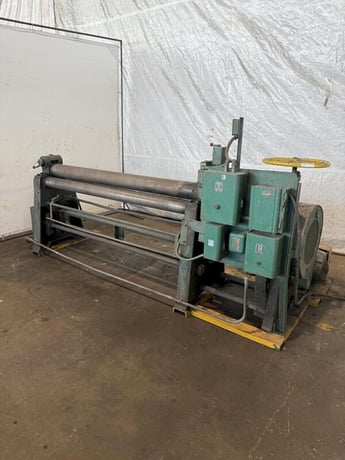 6' x 3/16" Pexto, 3-roll plate roll - Image 1