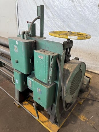 6' x 3/16" Pexto, 3-roll plate roll - Image 4