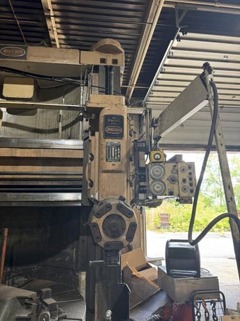 86" Bullard #Dynatrol, vertical turret lathe, 96" swing, 72" under ram, 60" under rail - Image 3