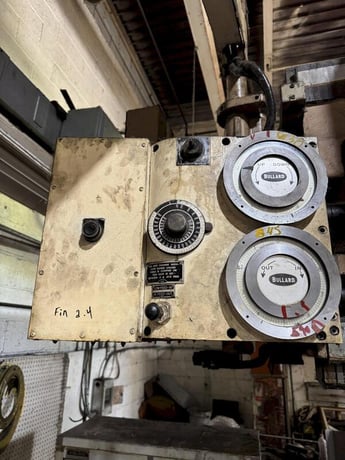 86" Bullard #Dynatrol, vertical turret lathe, 96" swing, 72" under ram, 60" under rail - Image 6