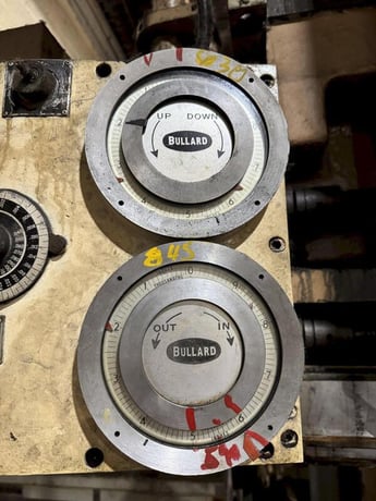 86" Bullard #Dynatrol, vertical turret lathe, 96" swing, 72" under ram, 60" under rail - Image 7
