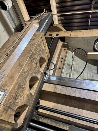 86" Bullard #Dynatrol, vertical turret lathe, 96" swing, 72" under ram, 60" under rail - Image 10