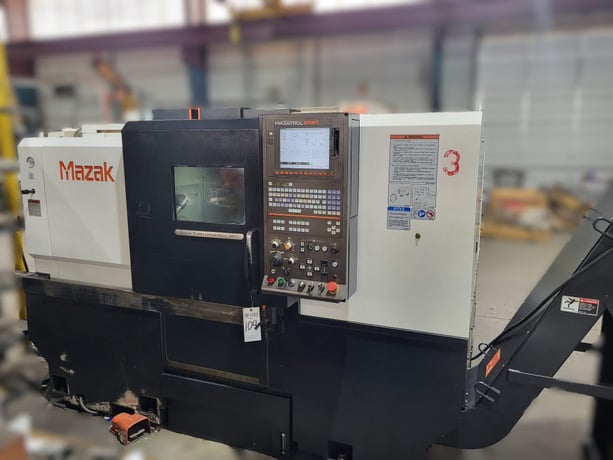 Mazak #Quick-Turn-Universal-250, CNC turning center, Mazatrol Smart CNC conversational Control, 27.4" swing - Image 1