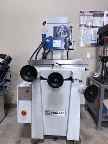 8" x 18" Knuth #FSM-480, reciprocating surface grinders, 2024 - Image 1