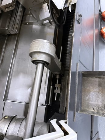 Mazak #QTN-200MS, CNC lathe, 8" chuck, 2.5" bar, A2-6, 12 turret, 35 HP, 5000 RPM, tool presetter, sub - Image 4
