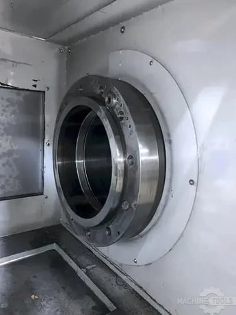 Milltronics #ML-40/160, CNC lathe, 39.7" swing, 31" chuck, 3-jaw, 14" bore, 160" centers, A2-20, 12 turret - Image 9