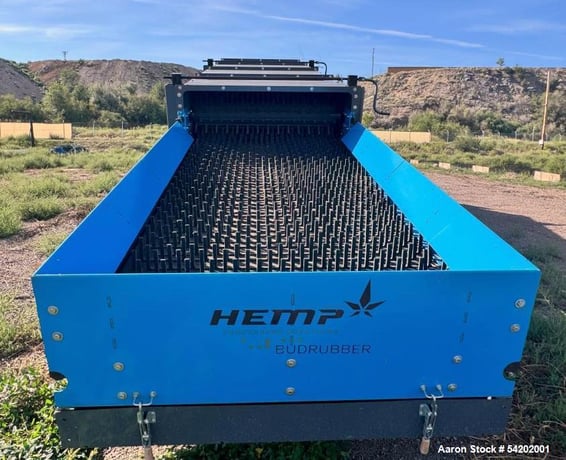 Hemp Processing Solutions #Stationary Bud Rubber, 5000 lbs/hr processing capacity, conveyor, Straw-Walker - Image 5