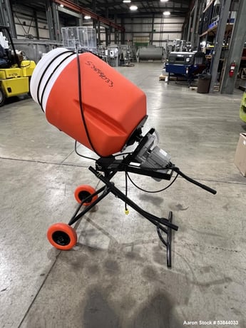 Kushlan #450DD, Multi-Purpose Mixer, 4.5 cu.ft. polyethylene drum capacity, 22" x 28" drum, 200 lbs. max. - Image 3