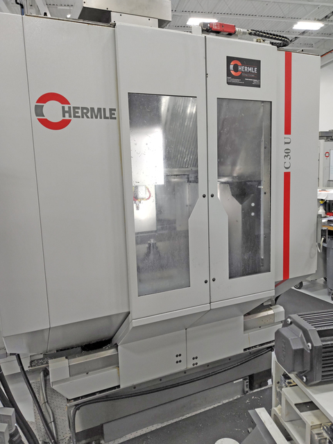 Hermle #C30U, CNC Vertical Machining Center, 5-axis, 25.6" X, 23.6" Y, 19.7" Z, 20-18000 RPM, 20 HP, 119 - Image 10