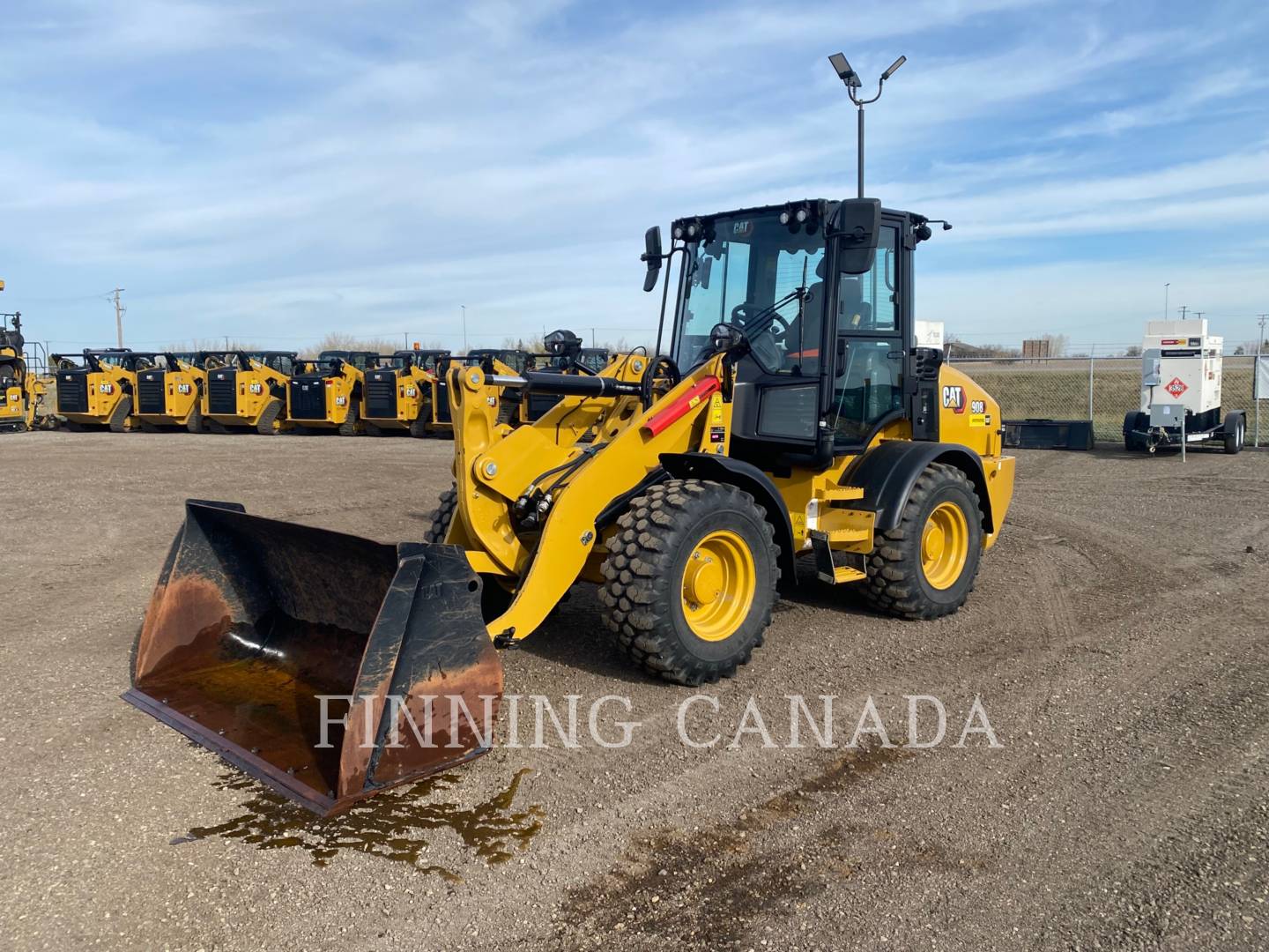 Cat 908-14, Wheel Loader, 565 hours, S/N: MZ800724, 2024 - Image 1