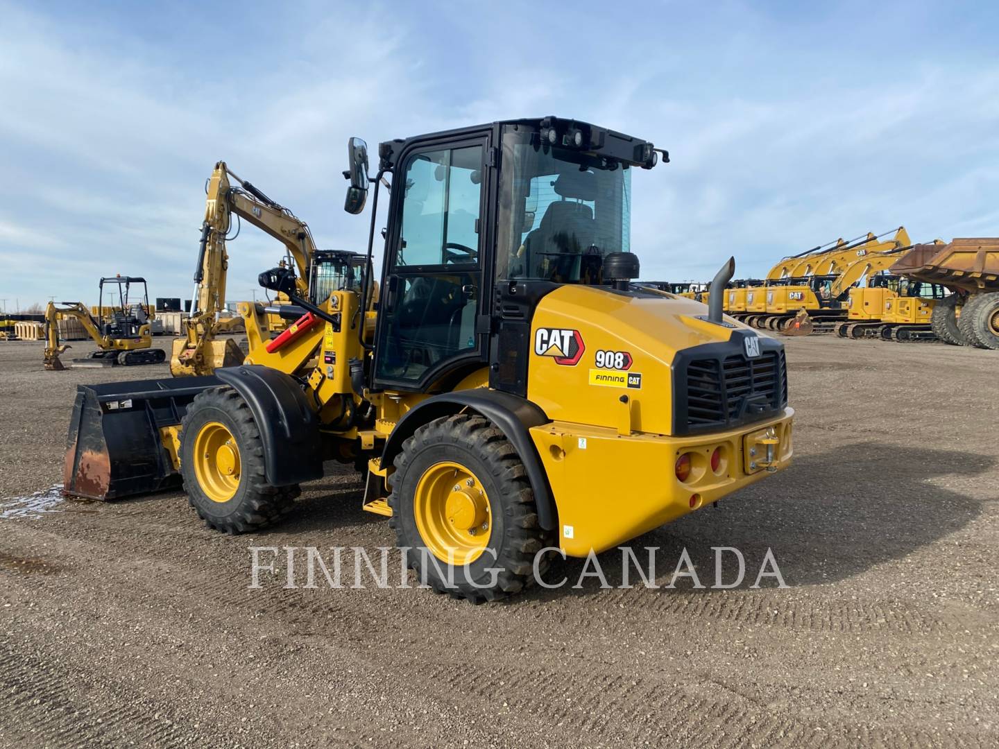 Cat 908-14, Wheel Loader, 565 hours, S/N: MZ800724, 2024 - Image 4