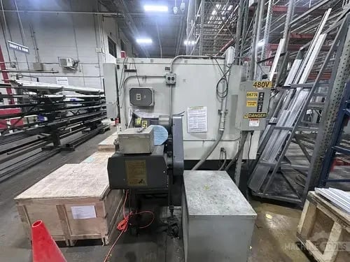 Takisawa #EX-110, CNC lathe, 19.5" swing, 10" chuck, 3" bar, 15.75"dia., 28" lgth, A2-8, 12 turret, chip - Image 9