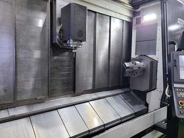 Daewoo Doosan #Puma-SMX3100LS, CNC lathe, 26" swing, 15" chuck, 4" bar, 26" dia., 100" lgth, Fanuc 31i-B5 - Image 2